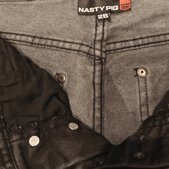Nasty Pig Black/GreyJeans 28W - Picture 4 of 7